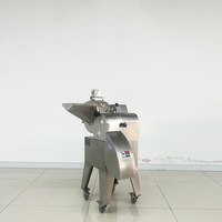 Machine à découper automatique à grande vitesse pour viande et légumes surgelés, avec moteur et roulement, en acier inoxydable de qualité alimentaire