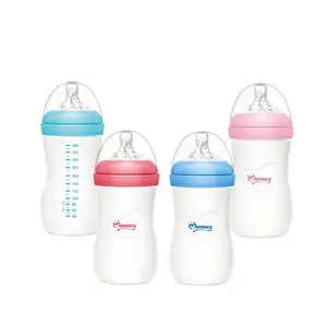Garrafa de vidro personalizada 4oz/8oz, garrafa de vidro para bebês, recém-nascidos, em estoque, ideal para alimentar, em oferta, 2023