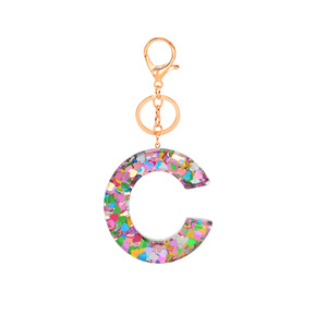 <span class=keywords><strong>2025</strong></span> mới nhất đầy màu sắc trái tim long lanh Acrylic <span class=keywords><strong>Keychain</strong></span> 26 chữ cái túi tag <span class=keywords><strong>Keychain</strong></span> cho món quà - Product Image 4