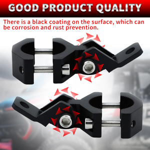 Soporte Ajustable de Aluminio para Motocicleta, Soporte para Luz Trasera, Abrazadera para Tubo, para Motos Honda, Yamaha, Triumph - Product Image 6