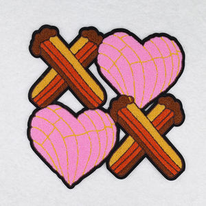 2025 New Design Xoxo Patch <b>Sequins</b> Holiday Iron on Clothing Glitter Chenille Valentines Patches for Shirt - Product Image 5
