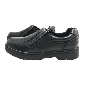 Sapatos de segurança para escritório s3, sapatos de segurança resistentes ao óleo de baixo corte sem renda para engenheiros
