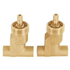 Foset E-652SCE Set of 2 <b>Ceramic</b> Weldable Recessed Keys 1/4 Turn-<b>Electrical</b> <b>Ceramics</b> - Product Image 2