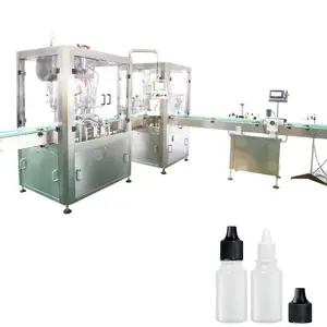 Automatic small bottler potion essential oil eye drop reagen Spray Filling and Capping Machine