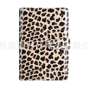 A6 PU raccoglitore di taccuini a fogli mobili pianificatore di Budget con stampa leopardata Agenda di archiviazione in contanti <span class=keywords><strong>libro</strong></span> regali per bambini materiale scolastico - Product Image 1