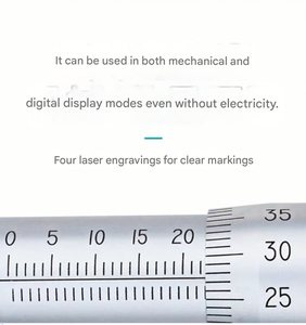 Micrómetro Digital <span class=keywords><strong>de</strong></span> Alta Precisión 25/50/75/100mm, Precisión <span class=keywords><strong>de</strong></span> Línea 0.03, Calibre Interno IP54, Calibre <span class=keywords><strong>de</strong></span> Tornillo <span class=keywords><strong>de</strong></span> Acero Aleado - Product Image 4