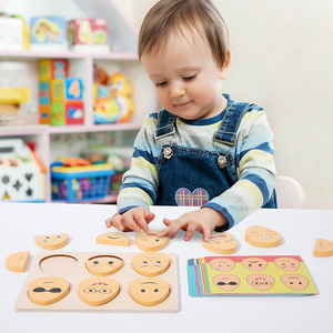 Jeu d'association d'oeufs en bois interactif pour enfants jouets éducatifs amusants d'éducation précoce et de concentration - Product Image 2