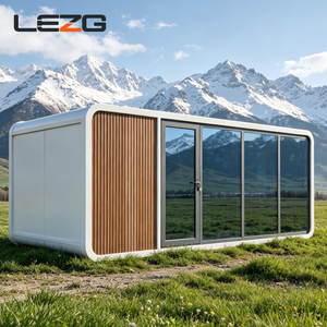 Bureau préfabriqué portable en conteneur maritime Apple Cabin, bureau temporaire modulaire isolé à structure en acier pour chantier de construction - Product Image 5