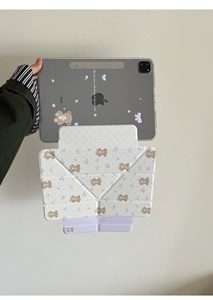 Funda Protectora para Tablet <span class=keywords><strong>iPad</strong></span> con Diseño de Conejita Alice, Compatible con <span class=keywords><strong>iPad</strong></span> Mini, 10.ª Generación, Air, Separación Lateral por Succión, Modelo de Dibujos Animados <span class=keywords><strong>Pro</strong></span> - Product Image 6