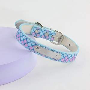 <span class=keywords><strong>Collier</strong></span> <span class=keywords><strong>personnalisé</strong></span> de luxe pour chien <span class=keywords><strong>collier</strong></span> avec plaque en acier - Product Image 2