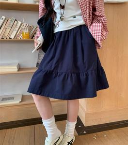 GENTLE Style One Size Women's Summer <strong>Dress</strong> Eco-Friendly Breathable Satin <strong>Aesthetic</strong> Floor-Length <strong>Skirt</strong> Versatile Half <strong>Skirt</strong> <strong>Skirt</strong>