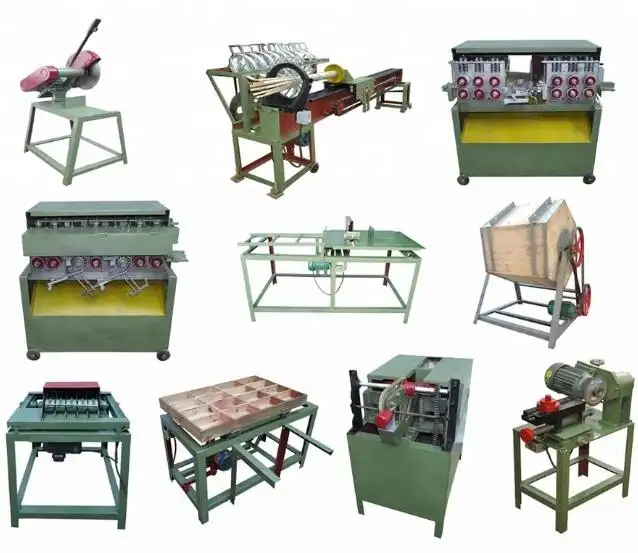 Widely Used Wooden Bamboo Production Line Bamboo Toothpick Stick Making Machine
