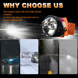 LELANPU Moto Truck Auto Foglight Bi 12V Phare antibrouillard de voiture, projecteur laser, phares LED pour Peugeot <span class=keywords><strong>Chevrolet</strong></span> Volvo - Product Image 5