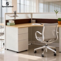 Lemari Arsip Kayu Modern SpaceUnited, Furnitur Kantor Kontemporer