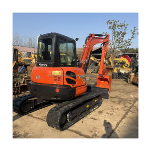 Excavatrices sur chenilles hydrauliques d'occasion du Japon, conformes CE EPA, disponibles en 6 tonnes, mini-excavatrices KX155, KX163, KX165 à vendre - Product Image 2