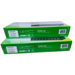 SF95D-08-CN Switch Empresarial No Administrado de 8 Puertos RJ-45 Ethernet de 100M - Product Image 2