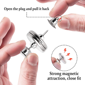 Clips <span class=keywords><strong>de</strong></span> fermeture magnétiques pour rideaux IKKE, poids <span class=keywords><strong>de</strong></span> rideaux robustes, bouton magnétique, clip <span class=keywords><strong>de</strong></span> maintien <span class=keywords><strong>de</strong></span> draperie, boucle, support <span class=keywords><strong>de</strong></span> <span class=keywords><strong>rideau</strong></span> <span class=keywords><strong>de</strong></span> <span class=keywords><strong>douche</strong></span> - Product Image 5