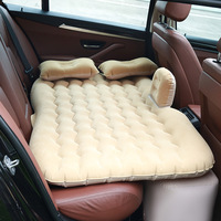 Vente Chaude Matelas Gonflable de Voyage Flocqué pour Voiture, Lit Arrière de Voiture, Tapis de Couchage pour Tente de Voiture
