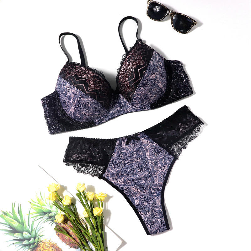 Sous Vetement Femme Sexy New Style Hot Sale Two Pieces Set Sexy