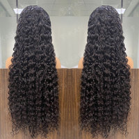 Perruques en cheveux humains prêtes à porter sans colle, perruque frontale en dentelle HD indétectable, perruques de luxe en cheveux humains bruts, perruque en cheveux humains avec dentelle frontale