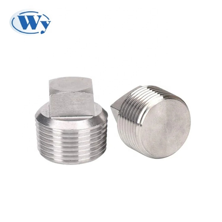 Plumbing Fittings 316 Steel Pipe Square