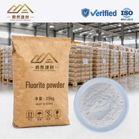 Fluorite de qualité métallurgique, matière première minérale industrielle pour l'affinage des alliages de fer, approvisionnement direct usine