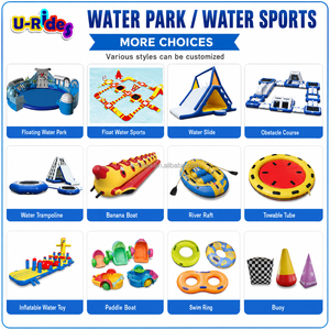 Juguetes inflables de diseño para <span class=keywords><strong>fiesta</strong></span> en agua, equipo flotante para parque acuático al aire libre, parque temático comercial - Product Image 5