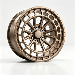 Jantes en alliage forgé NEXUS RIM Beadlock pour tout-terrain, finition noire mate, maille, 17, 18, 19, 20 pouces pour <span class=keywords><strong>Ford</strong></span> <span class=keywords><strong>Raptor</strong></span>, Jeep Wrangler, Toyota Tundra - Product Image 4