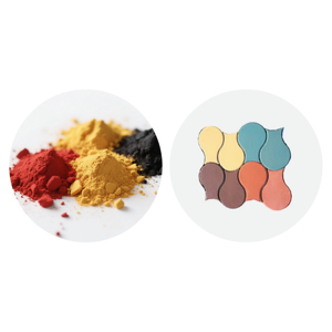 <span class=keywords><strong>Fer</strong></span> beton pigmento ossido di ferro giallo colorante per pewarna pavimentazione - Product Image 1