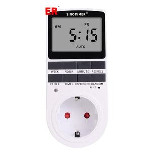 TM515-EU Mini Smart Electrical LCD Digital <b>Socket</b> <b>Timer</b> 7 Days Weekly Programmable Wall <b>Plug</b>-in Switch EU <b>Plug</b> 220V AC 16A Load - Product Image 1