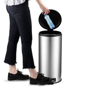 Contenedor de Basura Moderno para Restaurante, Hogar u Oficina, con <span class=keywords><strong>Pedal</strong></span>, para Reciclaje y Desechos - Product Image 6