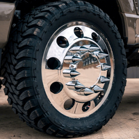 Jantes forgées doubles 20 22 24 26 28 30 pouces 8x200 10x225 8x165.1 8x180 Jantes de camion pleine grandeur pour Chevy 3500hd FORD F350 F450 GMC