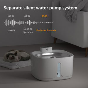 2025 ली-बैटरी वायरलेस स्मार्ट ऑटो सेंसर पालतू पानी डिस्पेंसर बिल्ली पानी का फव्वारा स्वचालित बिल्ली पेय - Product Image 6