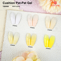 Gel UV de créateur de haute qualité en gros, gel à ongles DIY longue durée, gel coussin coloré Pat Pat, non toxique, lampe LED UV professionnelle