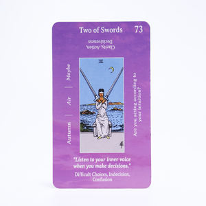 personalizada de papel grande, bolsa de tarjetas de oráculo venta, tarjetas de tarot de oráculo - Product Image 3