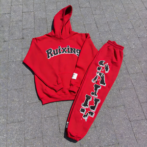 Conjunto Deportivo Personalizado para Hombre, Transpirable, de Secado Rápido, Resistente al Viento, con Sudadera con Cremallera y Forro de Felpa Francesa, para Otoño - Product Image 3