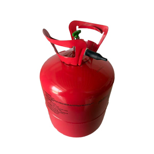 Bouteille de gaz industrielle professionnelle en fer, capacité 13L, légère, jetable, facile à utiliser, pour gonfler des ballons et des accessoires de scène - Product Image 4