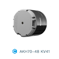 Actuador CubeMars AKH70-48 KV41, Motor BLDC con Torque de 190 Nm, Controlador Integrado, Caja de Engranajes 48:1, Doble Codificador para Brazo Robótico Humanoide