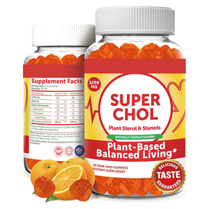 Label pribadi sterol tanaman alami & stanol beras ragi merah ekstrak gutggul ekstrak kolesterol Gummy vitamin suplemen <span class=keywords><strong>Herbal</strong></span> - Product Image 1