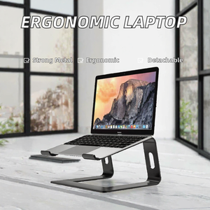 Soporte de Aluminio Ergonómico y Desmontable para Laptop, Personalizado de Fábrica - Product Image 2