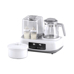Ventas <span class=keywords><strong>de</strong></span> fábrica 2 en 1 leche materna Frost Baby Milk Bottle Warmer esterilizador con bote <span class=keywords><strong>de</strong></span> vidrio eléctrico - Product Image 4