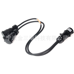 Stage <b>Lighting</b> 16A 3x2.5mm Power Cable Waterproof <b>Plug</b> Male to 16A Industrial Female Connector - Product Image 2