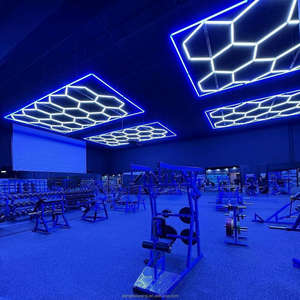 Vente directe d'usine Télécommande personnalisée Hexagon Lighting Rgb Led Work Light 24V Car Detailing Lights - Product Image 6