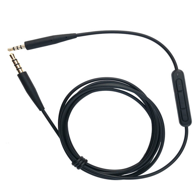 Audio Earphone Cable With Mic Male to Male Jack Headset Cable 2.5mm to 3.5mm Wire for Bose QC25 Quiet Comfort QC35 OE2 Headphone