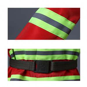 할로윈 아동 소방관 유니폼 코스프레 어린이 샘 소방수 공연 작업복 남아 여아 파티 의상 - Product Image 4