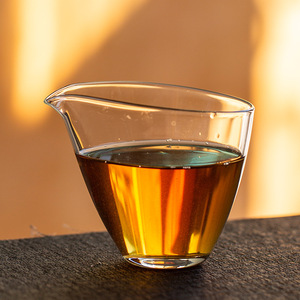 Transparent Glass Fairness Cup Cone Shape Heat Resistant Kung Fu <b>Tea</b> <b>Set</b> Accessory For Afternoon <b>Tea</b> Serving Cup - Product Image 1