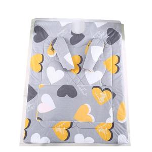 2-en-1 Multifonctionnel Polyester Confortable Portable Chaud Couette Pliante Oreiller Manches Couverture Drap Taie D'oreiller Ensembles - Product Image 4