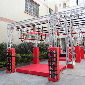 <span class=keywords><strong>Course</strong></span> de ninja intérieur obstacles exercice post-rembourrage tapis de poteau colonne de rembourrage de treillis de ninja - Product Image 6