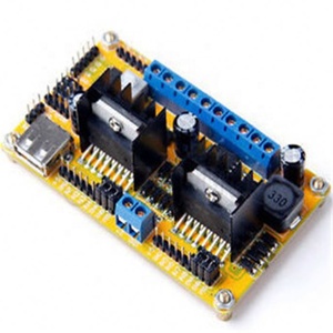 Mô-đun Điều Khiển Động Cơ Bước <span class=keywords><strong>4</strong></span> Kênh <span class=keywords><strong>DC</strong></span> Sang <span class=keywords><strong>DC</strong></span> L298N Cho Xe Robot 4WD - Product Image 1