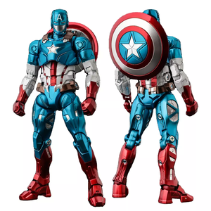 ฟิกเกอร์แอคชั่นกัปตันแมนแบบกำหนดเอง โมเดลอเมริกา ตัวการ์ตูน - Product Image 1